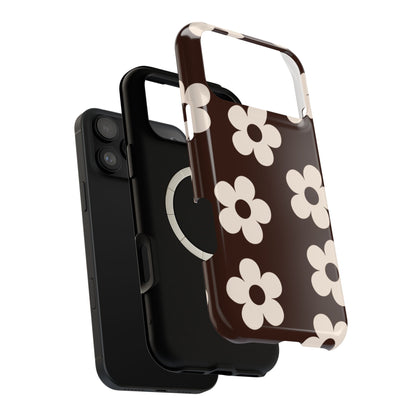Cocoa Flowers iPhone Case