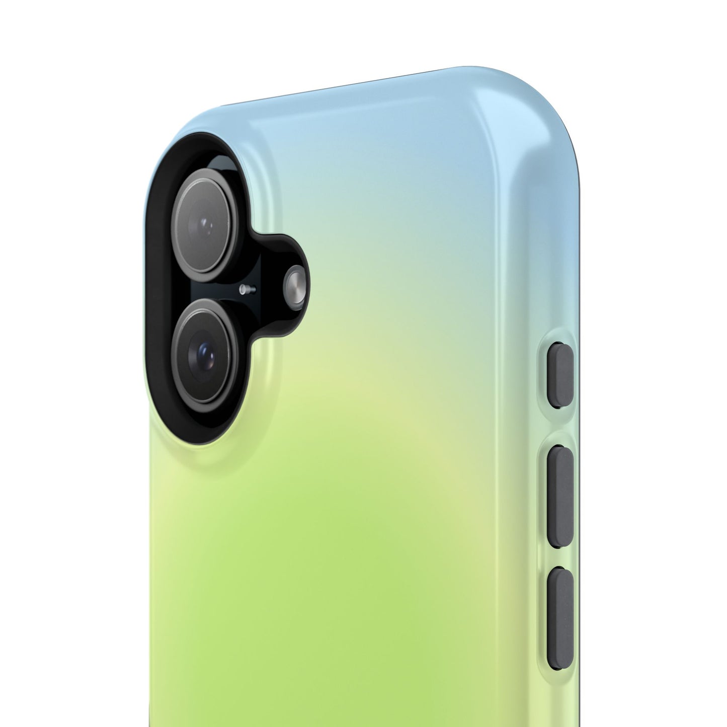 Green & Blue Aura iPhone Case