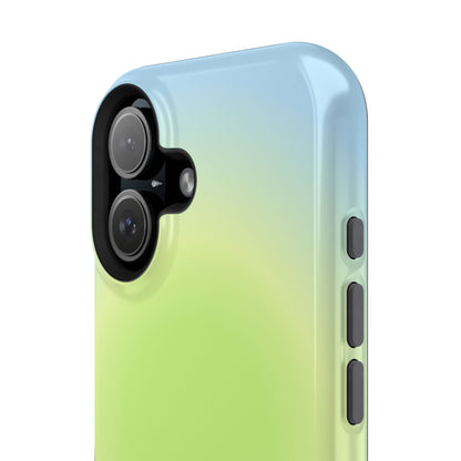 Green & Blue Aura iPhone Case