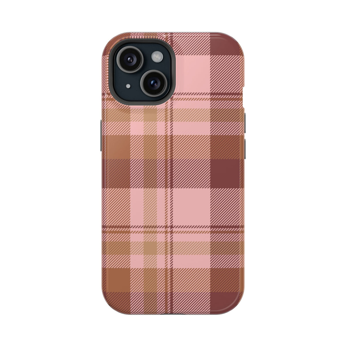 Honey Plaid iPhone Case