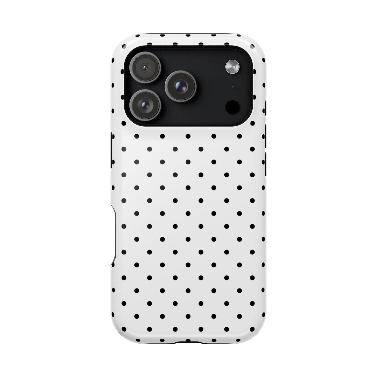 Black Mini Dots iPhone Case
