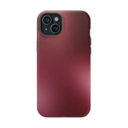 Burgundy Aura iPhone Case