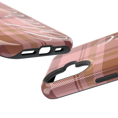 Custom Honey Plaid iPhone Case
