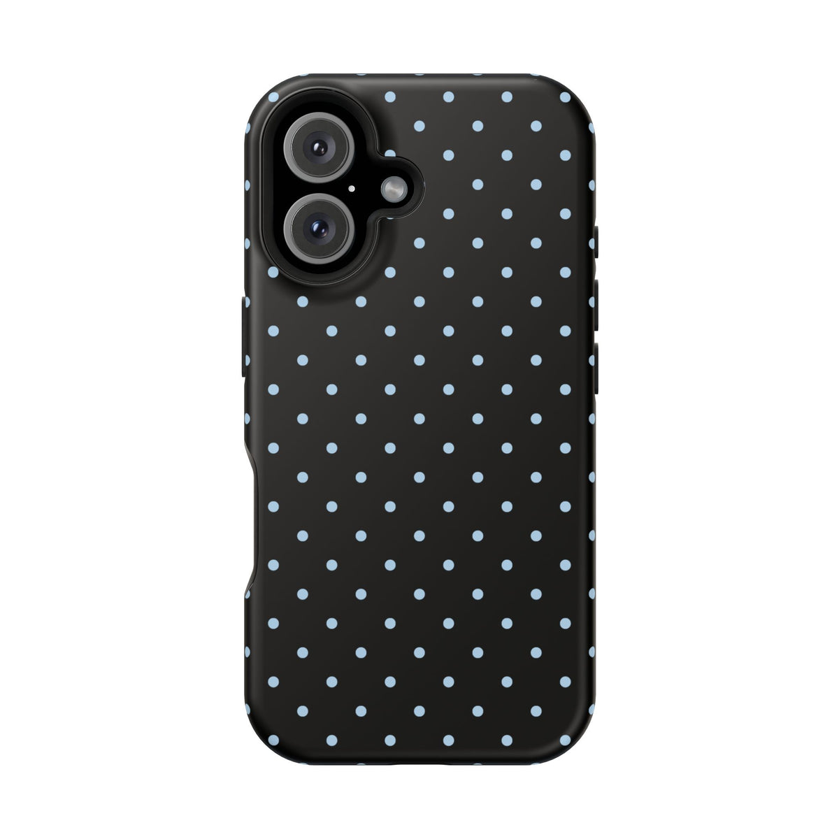 Blue Velvet Mini Dots iPhone Case