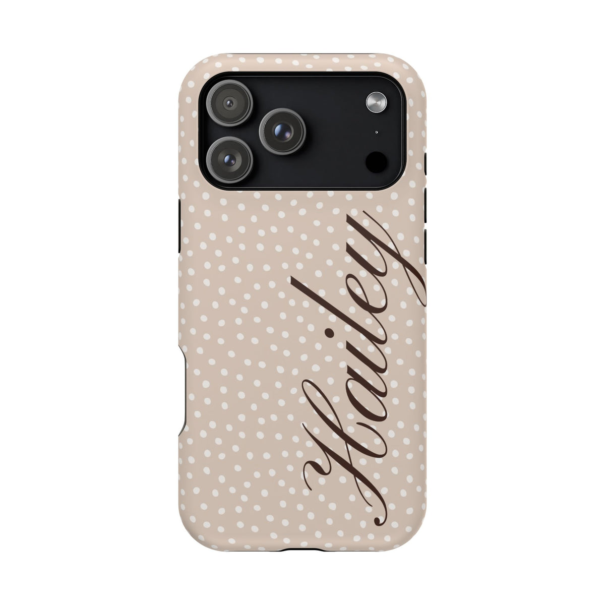 Custom Vanilla Dots iPhone Case