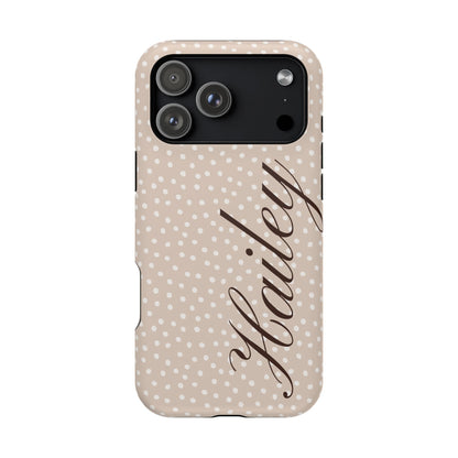 Custom Vanilla Dots iPhone Case