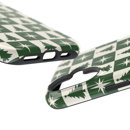 Evergreen Check iPhone Case