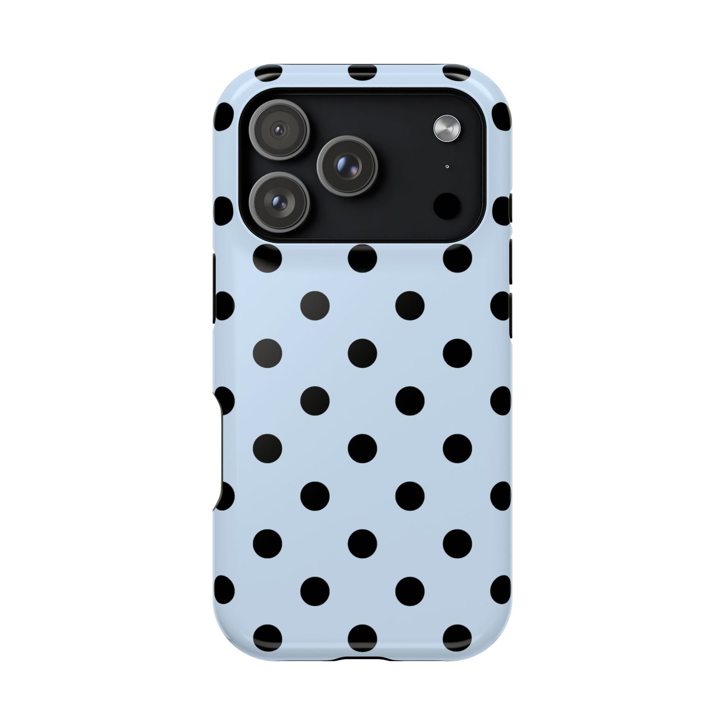 Blue Polka Dots iPhone Case