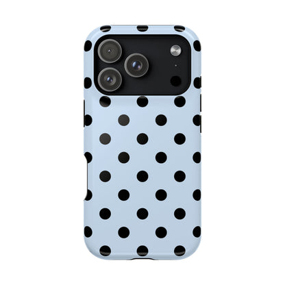 Blue Polka Dots iPhone Case