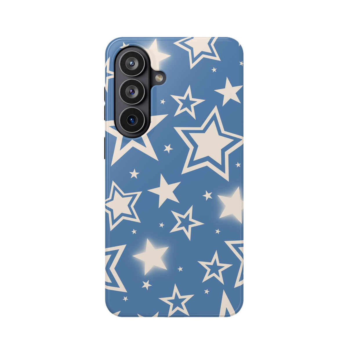 Dark Blue Stardust Samsung Case