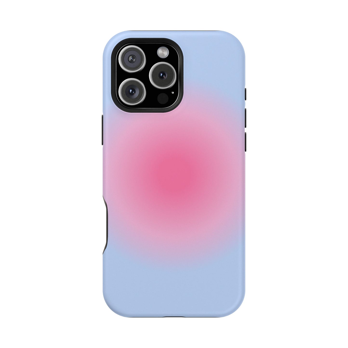 Pink & Blue Aura iPhone Case