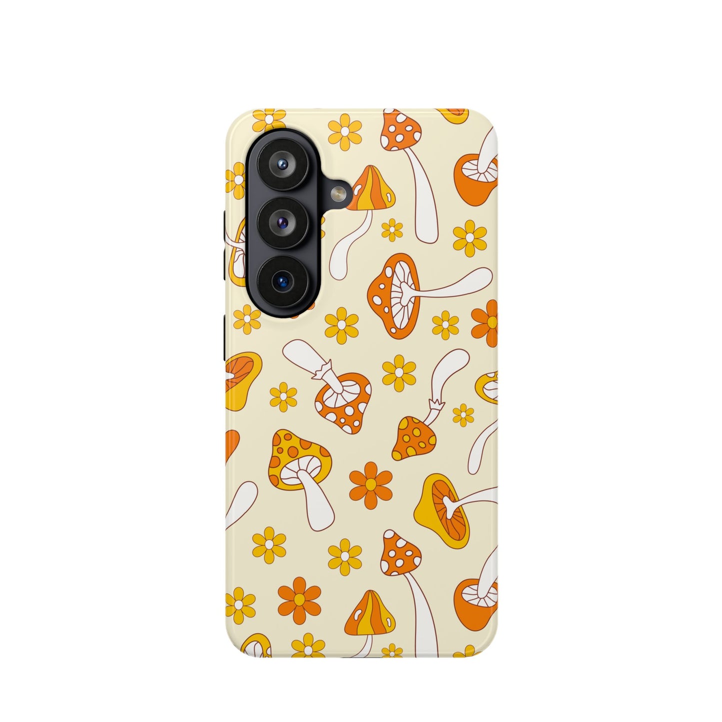 Retro Mushrooms Samsung Case