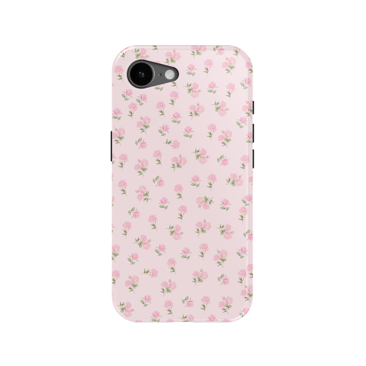 Pink Ditsy Roses iPhone Case from Stella Cases