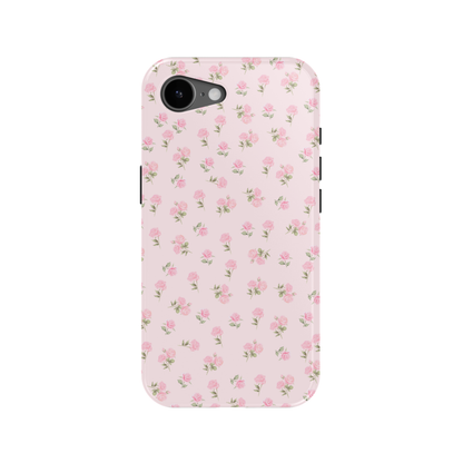 Pink Ditsy Roses iPhone Case from Stella Cases