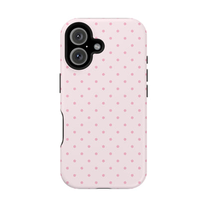 Pink Sprinkles Mini Dots iPhone Case