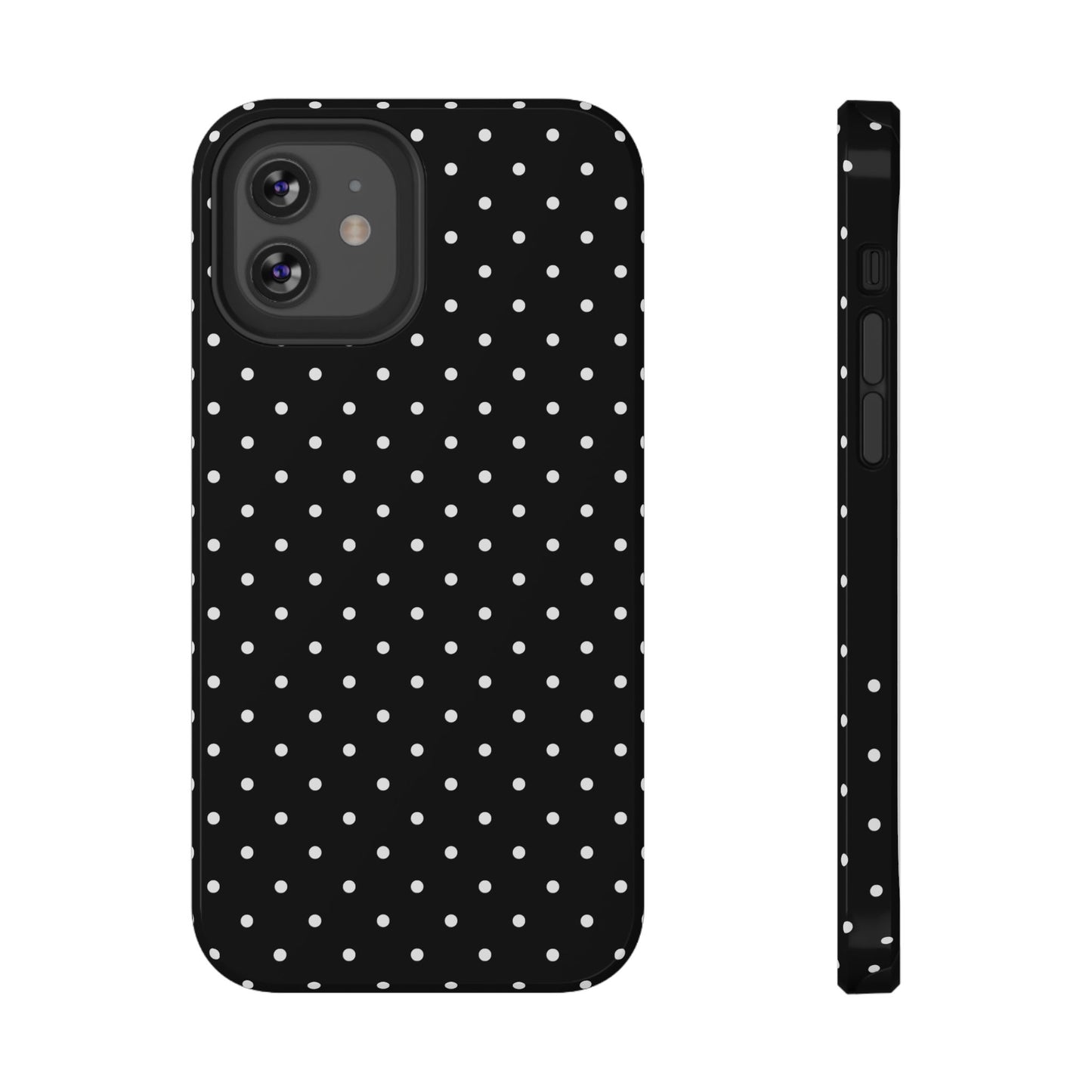 White Mini Dots iPhone Case