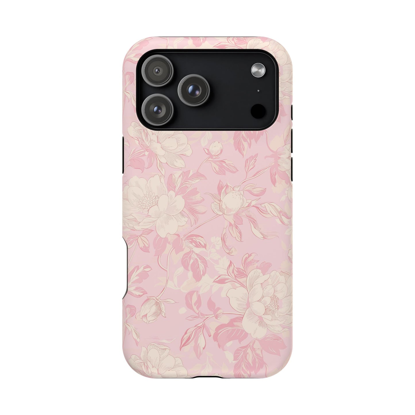Pretty Pink Toile iPhone Case