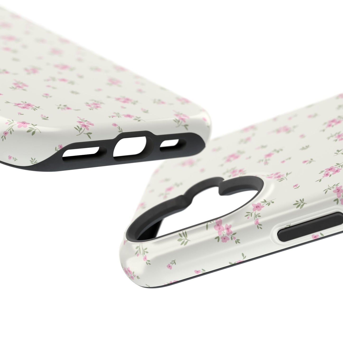 Blush Ditsy Flowers iPhone Case