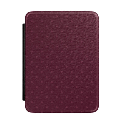 Plum Mini Dots Kindle Case