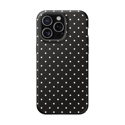 White Mini Dots iPhone Case
