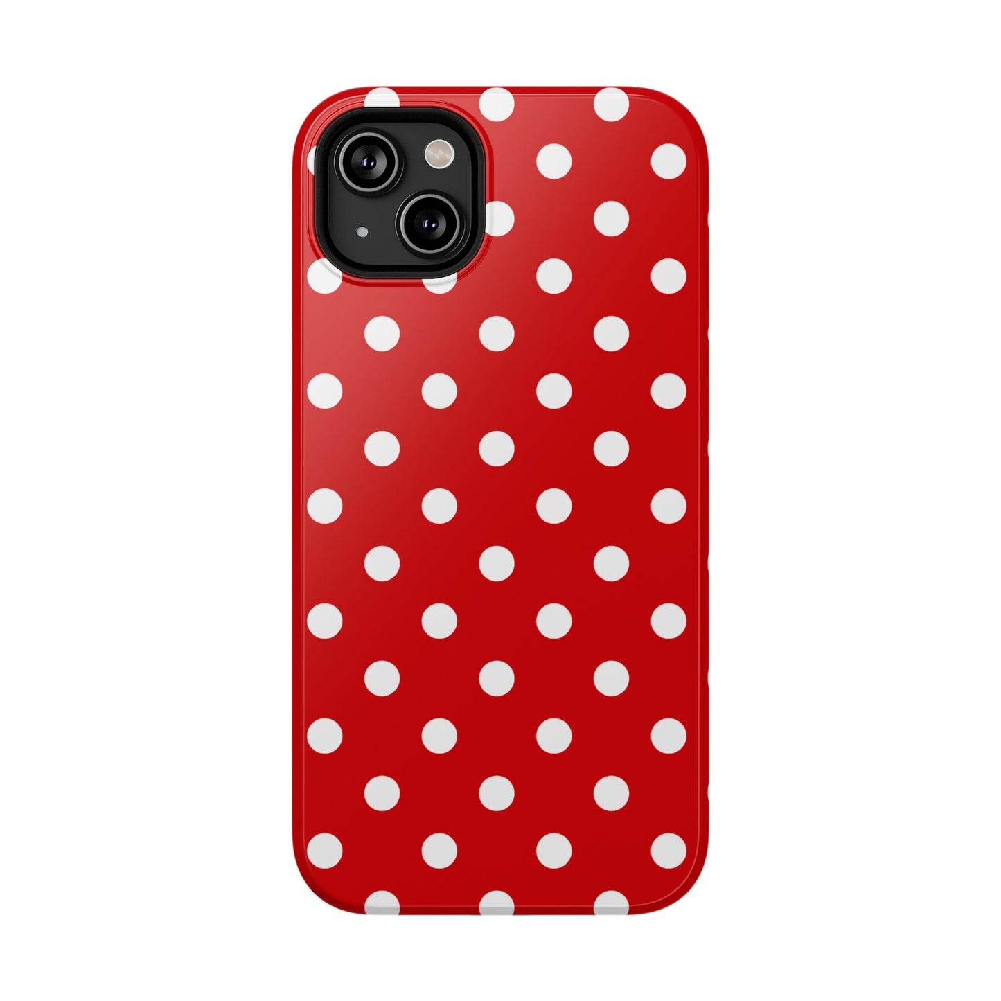 Red Polka Dots iPhone Case