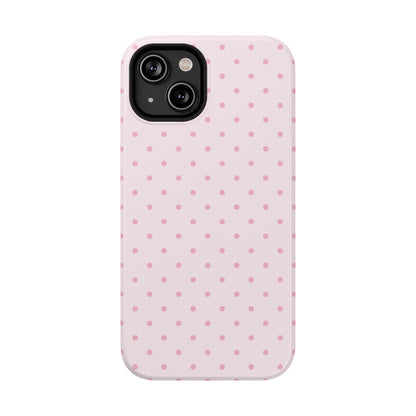 Pink Sprinkles Mini Dots iPhone Case