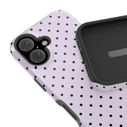 Lilac Mini Dots iPhone Case