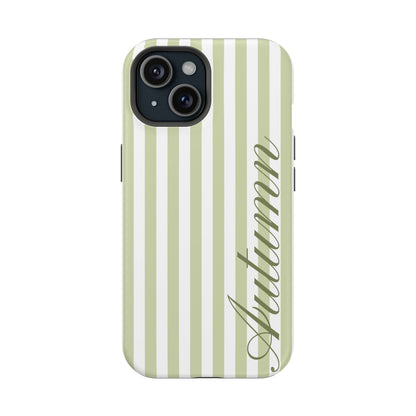 Personalized Green Beau iPhone Case
