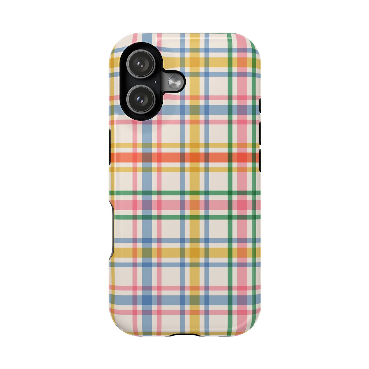 Retro Plaid iPhone Case