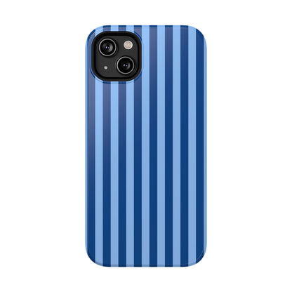 Blueberry Stripes iPhone Case