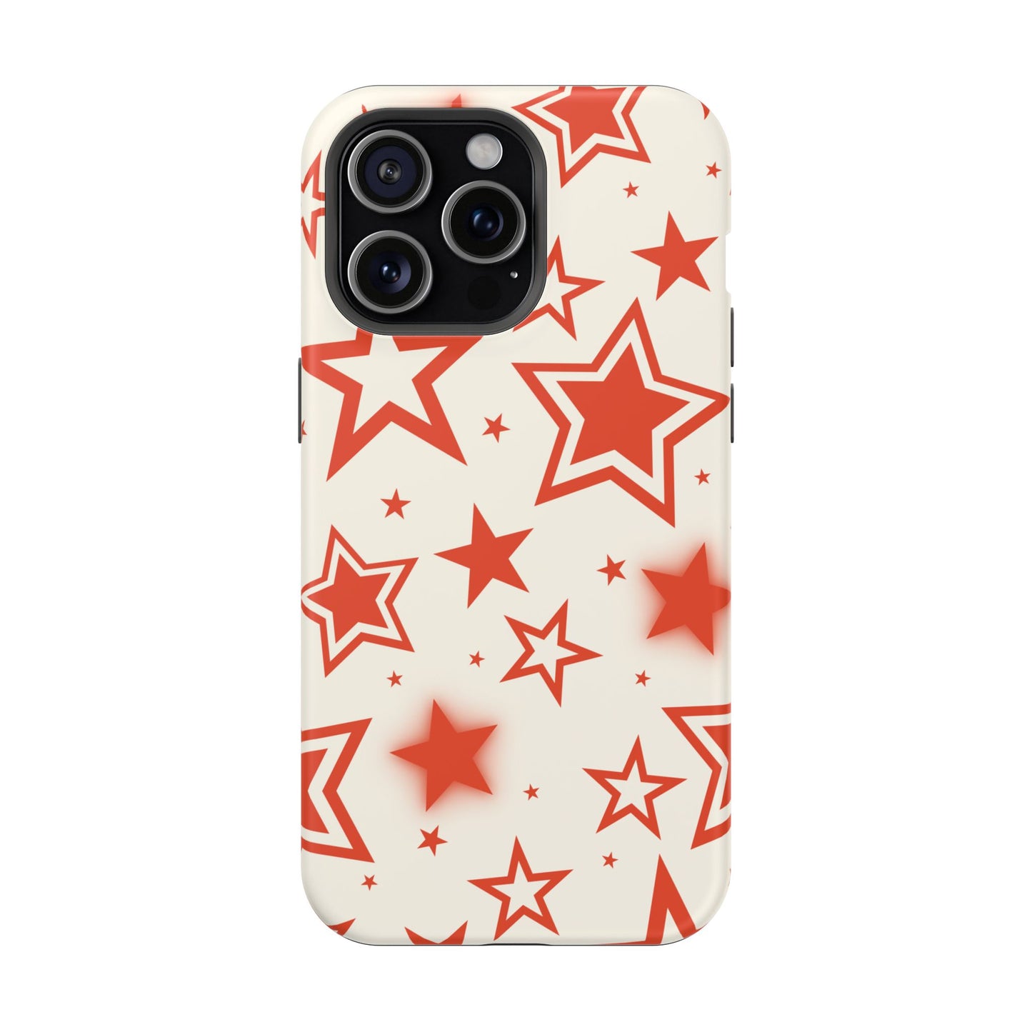 Red Stardust iPhone Case