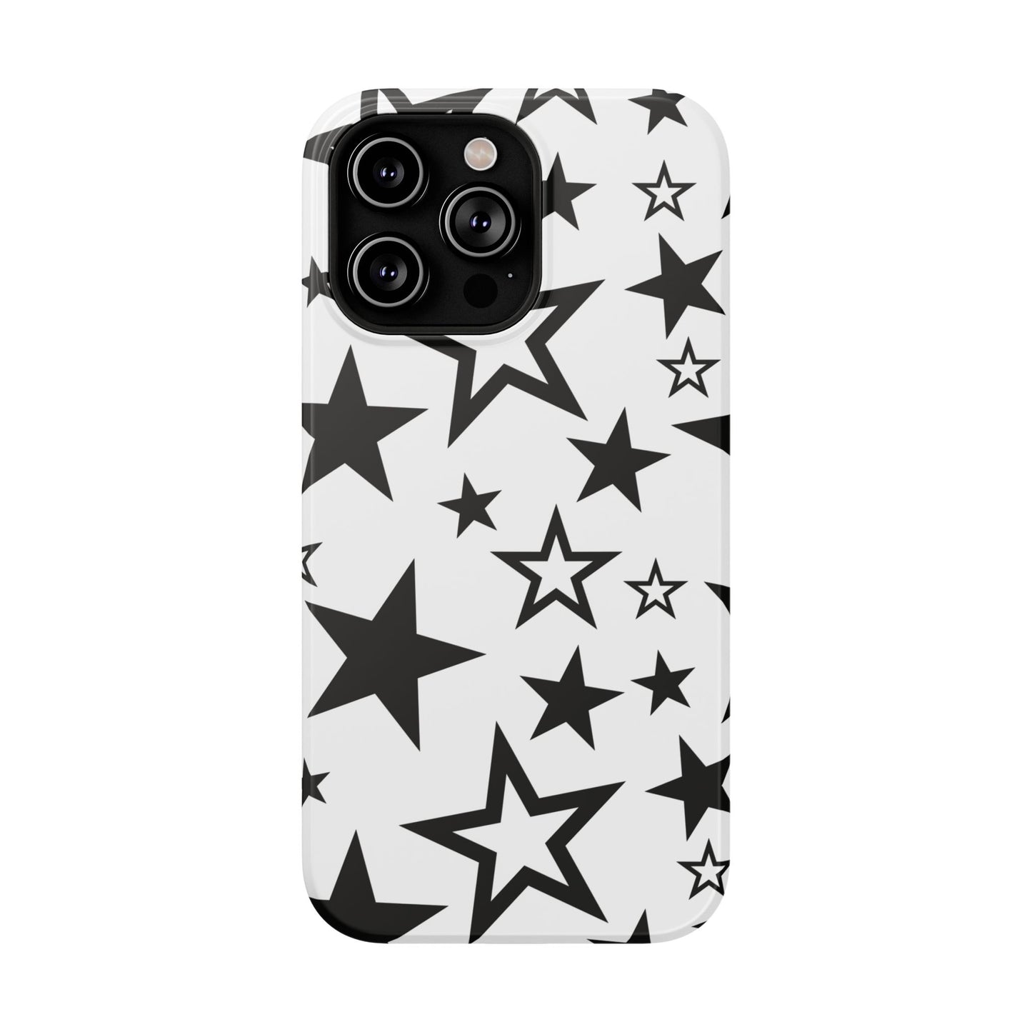 Mono Y2K Stars iPhone Case