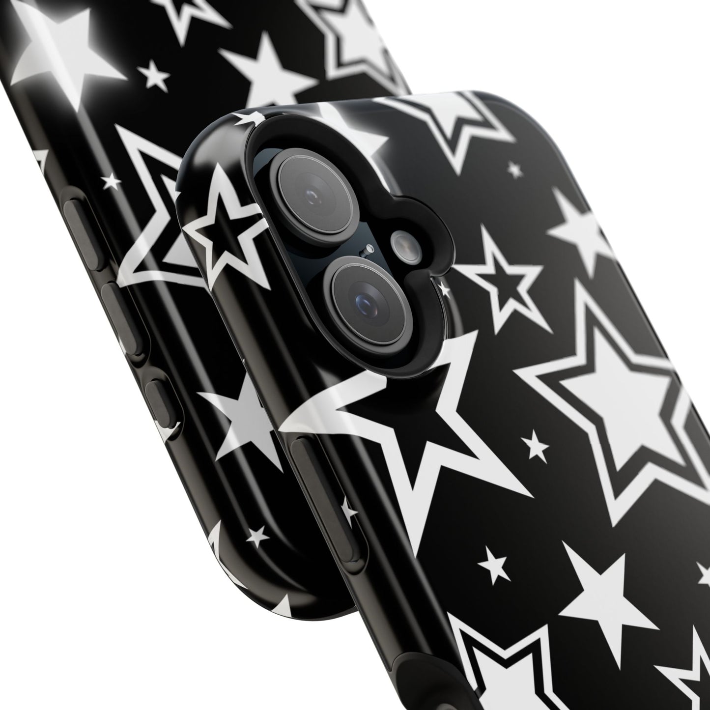 Black Stardust iPhone Case