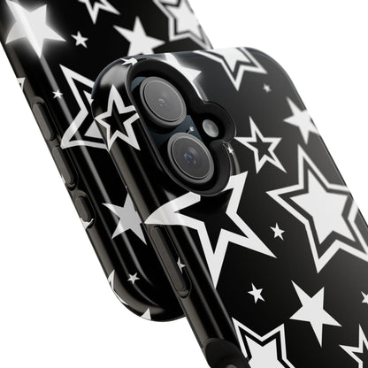 Black Stardust iPhone Case