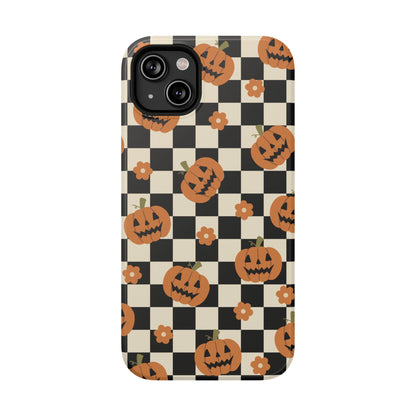Retro Pumpkins iPhone Case