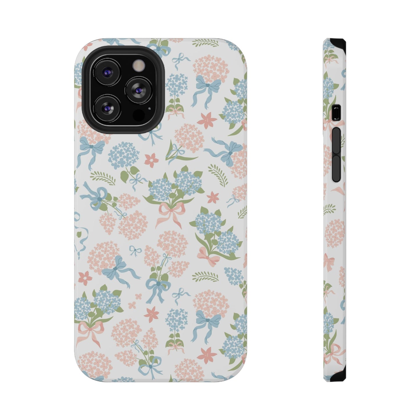 Hydrangea Bows iPhone Case