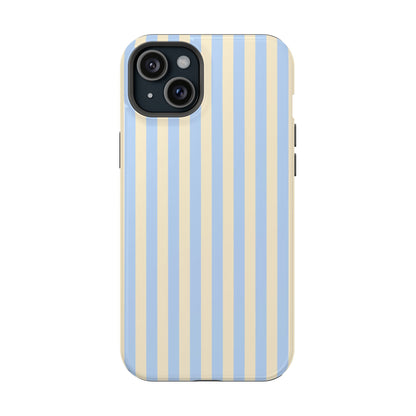 Lemon Sky Stripes iPhone Case
