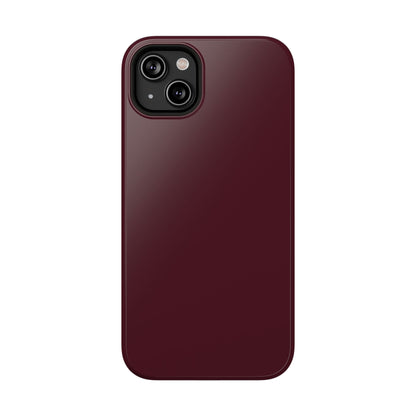 Burgundy iPhone Case