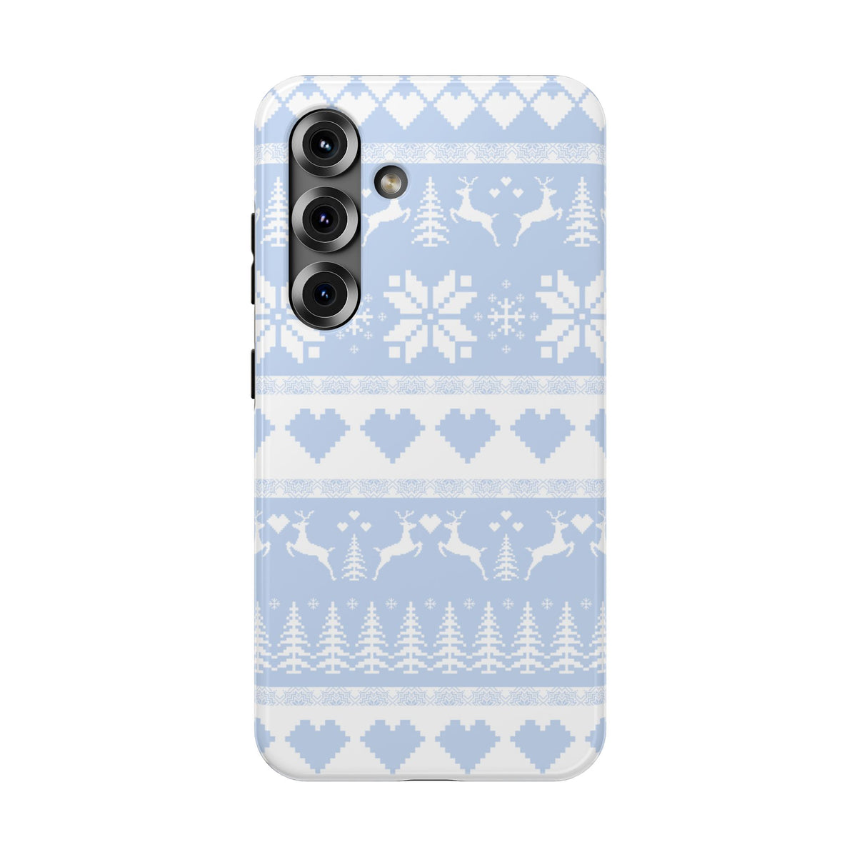 Blue Christmas Sweater Samsung Case