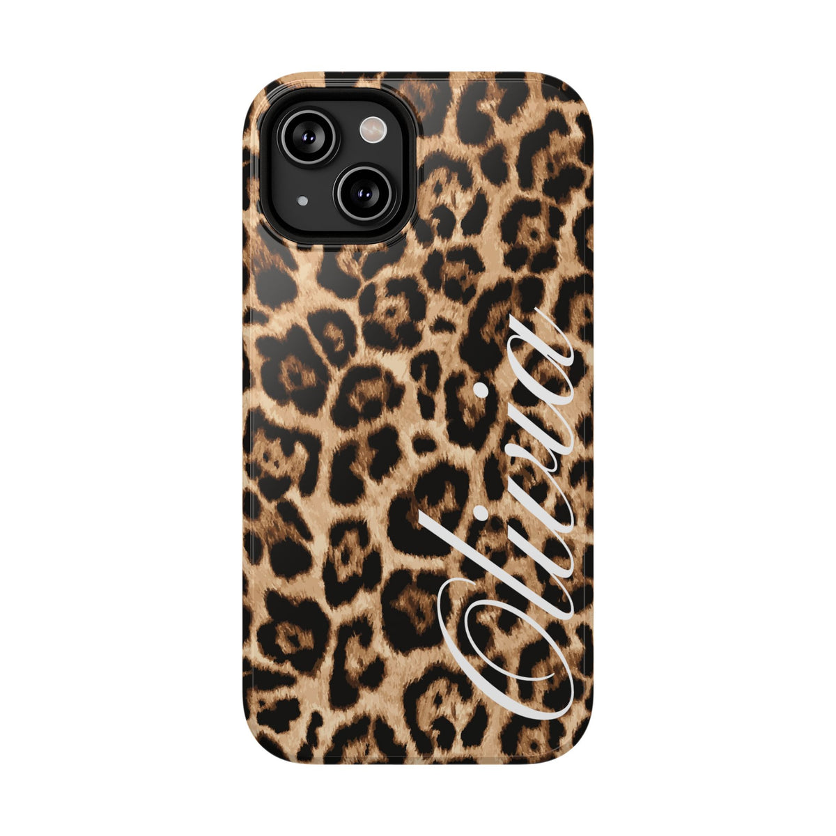 Custom Classic Leopard iPhone Case