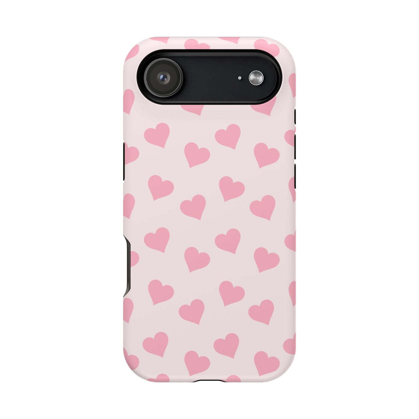 Pink Heart Mania iPhone Case