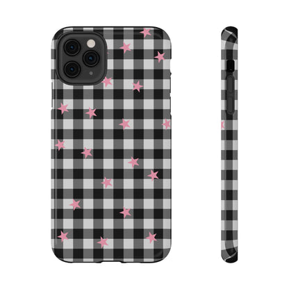 Starlight Gingham iPhone Case