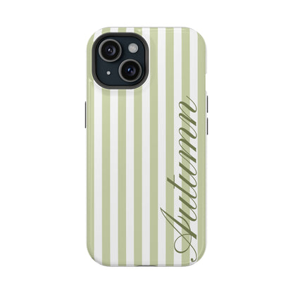 Personalized Green Beau iPhone Case