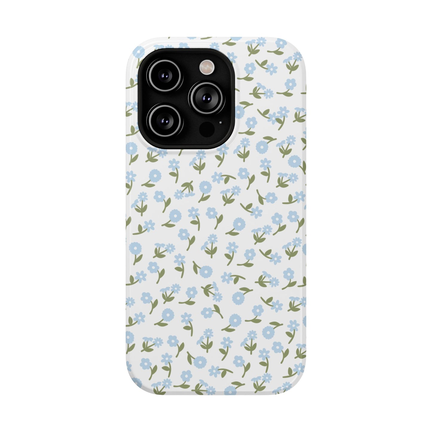 Blue Bloom iPhone Case