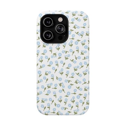 Blue Bloom iPhone Case