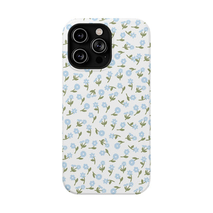 Blue Bloom iPhone Case