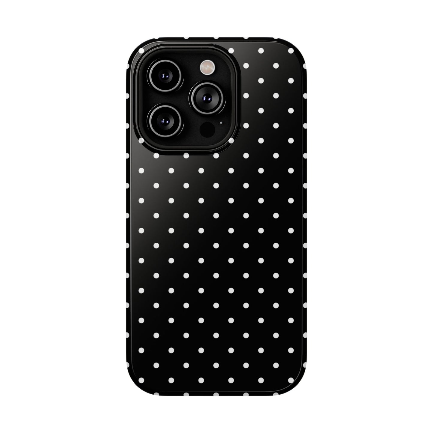White Mini Dots iPhone Case