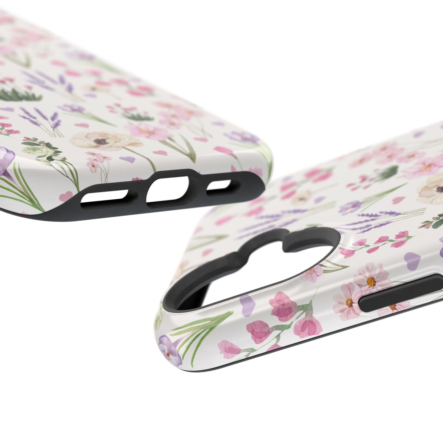 Vintage Purple Floral iPhone Case