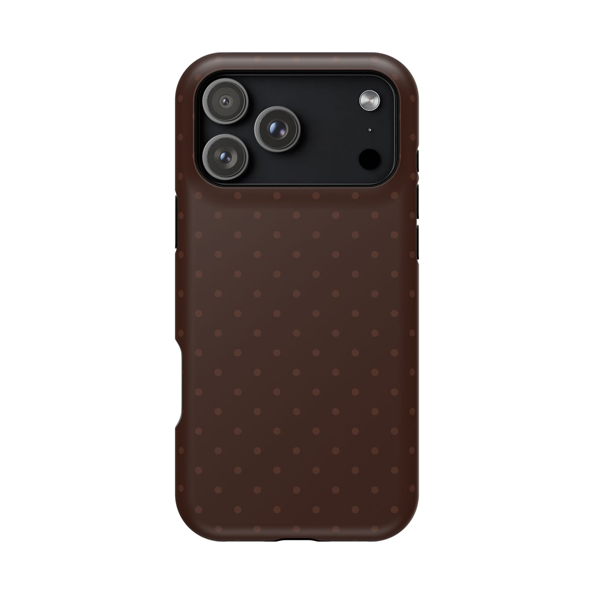 Mocha Mini Dots iPhone Case