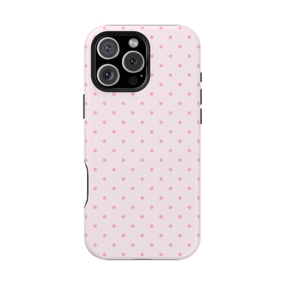 Pink Sprinkles Mini Dots iPhone Case